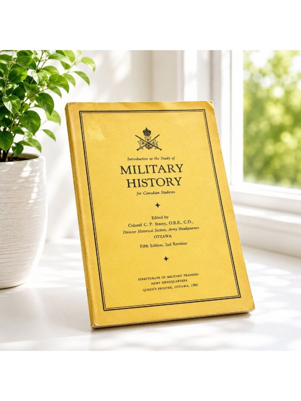1960 Canadian Military History Manual Army Training Book Cold War Era Reference